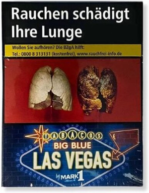 Las Vegas Blue Big Zigaretten 25er
