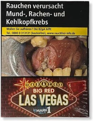 Las Vegas Red Big Zigaretten 25er