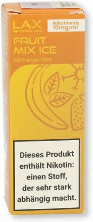 LAX Nikotinsalz Liquid Fruit Mix 10mg/ml
