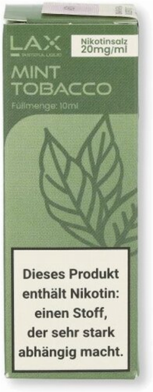 LAX Nikotinsalz Liquid Mint Tobacco 20mg/ml