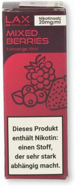 LAX Nikotinsalz Liquid Mixed Berries 20mg/ml