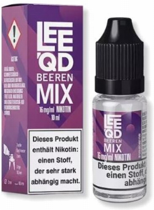 LEEQD Crazy Beeren Mix 10ml 16mg Liquid