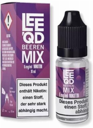 LEEQD Crazy Beeren Mix 10ml 6mg Liquid