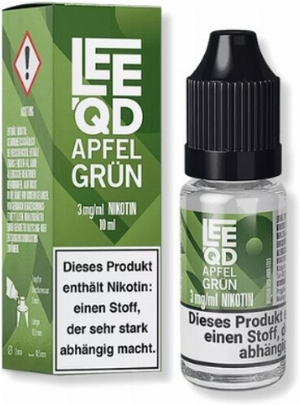 LEEQD Fruit Apfel 10ml 3mg Liquid