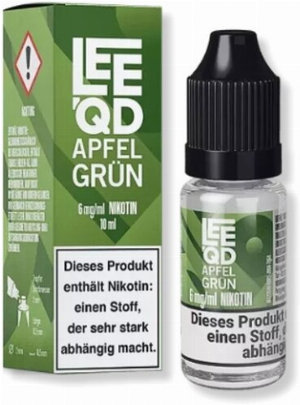 LEEQD Fruit Apfel 10ml 6mg Liquid