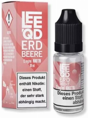 LEEQD Fruit Erdbeere 10ml 12mg Liquid