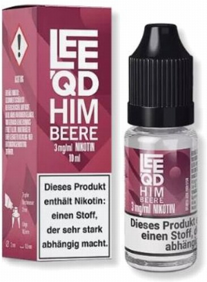LEEQD Fruit Himbeere 10ml 3mg Liquid