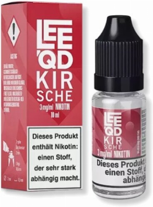 LEEQD Fruit Kirsche 10ml 3mg Liquid