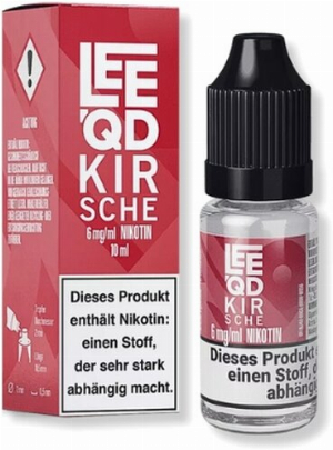 LEEQD Fruit Kirsche 10ml 6mg Liquid