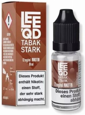 LEEQD Tabak stark 10ml 12mg Liquid