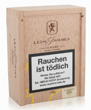 Leon Jimenes Petit Corona Blond Zigarren 10 Stk.