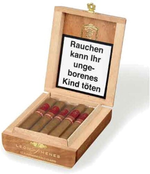 Leon Jimenes Petit Corona Caribbean (Rum) Zigarren 10Stk.