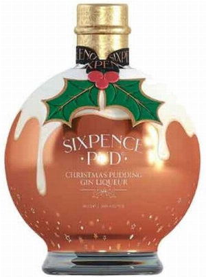 Likör Gin Christmas Sixpence Pud 20% Vol.