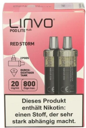 Linvo Pod Lite Plus Red Storm 2x2ml 20mg
