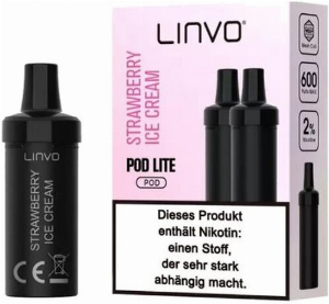 Linvo  Pod Lite Strawberry Ice Cream 20mg