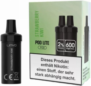 Linvo PodLite 2x2ml Strawberry Kiwi 20mg