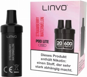 Linvo PodLite 2x2ml Strawberry Watermelon 20mg