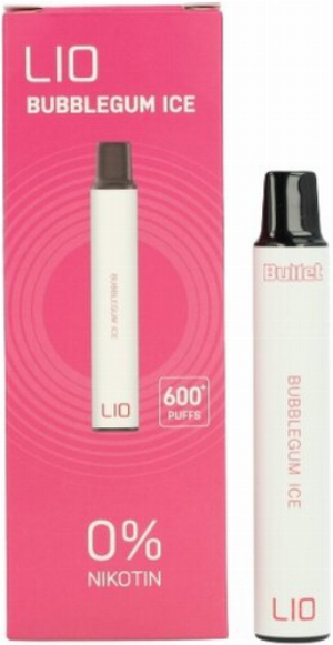 Lio Mini 600 Einweg E-Zigarette Bubblegum Ice 0mg