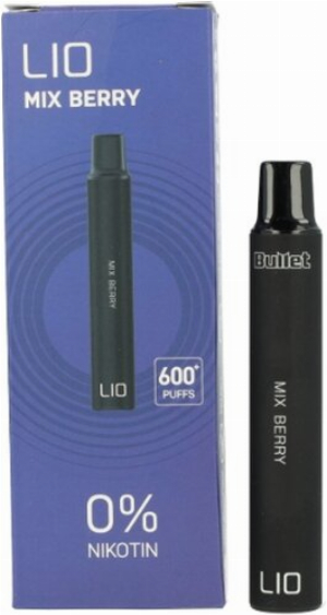 Lio Mini 600 Einweg E-Zigarette Mix Berry 0mg