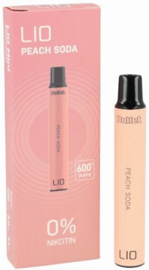 Lio Nano X 600 Einweg E-Zigarette Peach Soda Nikotinfrei