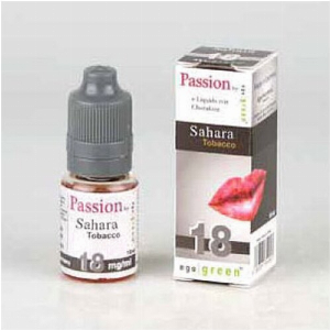 Liquid Ego Green Passion Sahara Tobacco 18mg Nikotin