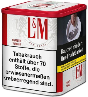 LM Tabak Red 90g Dose Feinschnitt