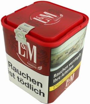 LM Volumentabak Rot 65g Dose Zigarettenabak