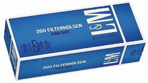 L&M Zigarettenhülsen Blue Label 200 Stück