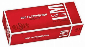 L&M Zigarettenhülsen Red Label 200 Stück