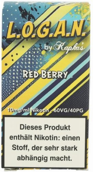L.O.G.A.N. by Kapkas Red Berry Nikotinsalzliquid 10mg