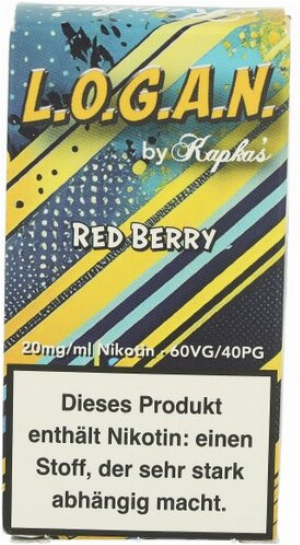 L.O.G.A.N. by Kapkas Red Berry Nikotinsalzliquid 20mg