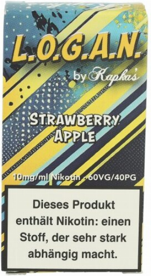 L.O.G.A.N. by Kapkas Strawberry Apple Nikotinsalzliquid 10mg