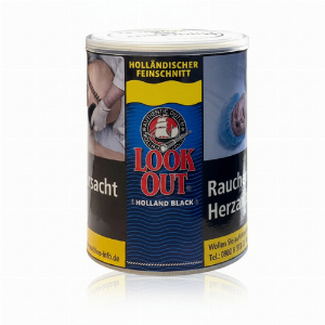 Look Out Tabak Holland Black Shag 150g Dose