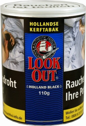 Look Out Tabak Holland Black Shag 150g Dose