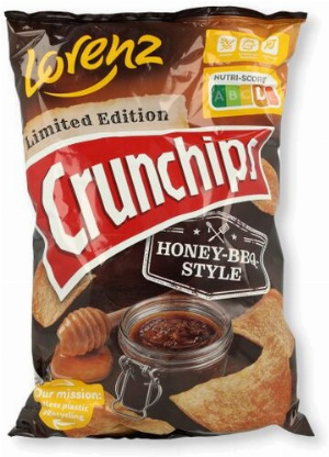 Lorenz Crunchips Honey BBQ Style 130g
