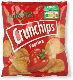 Lorenz Crunchips Paprika 25g