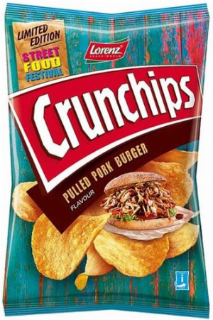 Lorenz Crunchips Pulled Pork 150g Chips Tüte