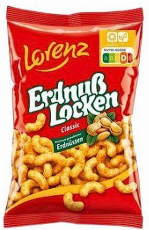 Lorenz Erdnuss Locken Classic 120g