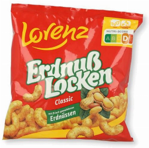 Lorenz Erdnuss Locken Classic 30g