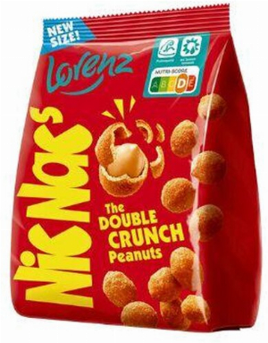Lorenz Nic Nac's The Double Crunch Peanuts 110g