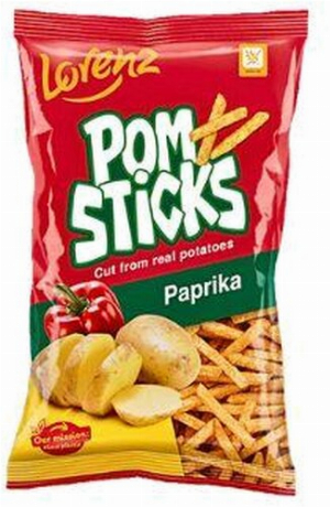 Lorenz Pom Sticks Paprika 100g