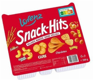 Lorenz Snack-Hits 6-fach sortiert 280g