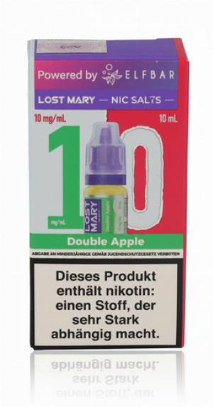 Lost Mary Nikotinsalz Liquid Double Apple 10ml 10mg/ml