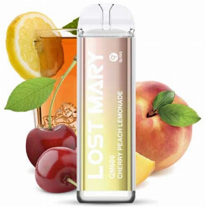 Lost Mary QM600 CP Einweg E-Zigarette Designed by Elfbar Cherry Peach Lemonade 20mg