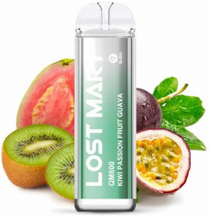 Lost Mary QM600 CP Einweg E-Zigarette Designed by Elfbar Kiwi Passion Fruit Guava 20mg