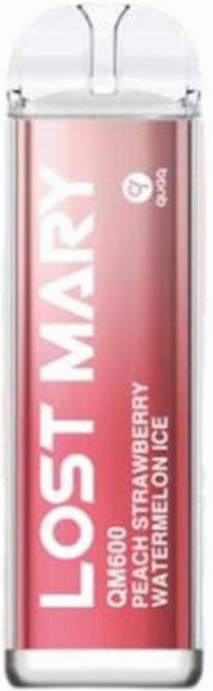 Lost Mary QM600 CP Einweg E-Zigarette Designed by Elfbar Peach Strawberry Watermelon Ice 20mg