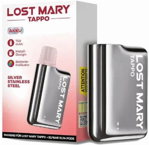 Lost Mary Tappo Akku 750 mAh Silber
