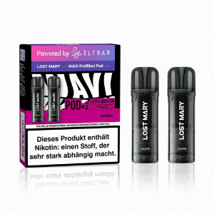 Lost Mary Wavi Prefilled Pods Grape 2x2ml 20mg/ml