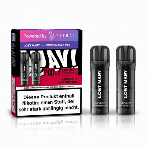 Lost Mary Wavi Prefilled Pods Raspberry Watermelon 2x2ml 20mg/ml