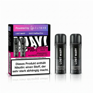 Lost Mary Wavi Prefilled Pods Strawberry Raspberry Cherry Ice 2x2ml 20mg/ml